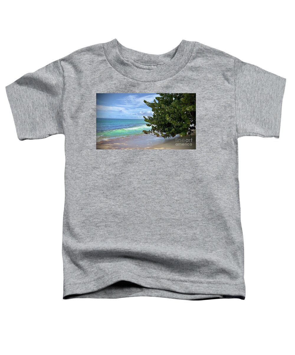 Beach Toddler T-Shirt featuring the photograph Beach #1 by Laura Forde