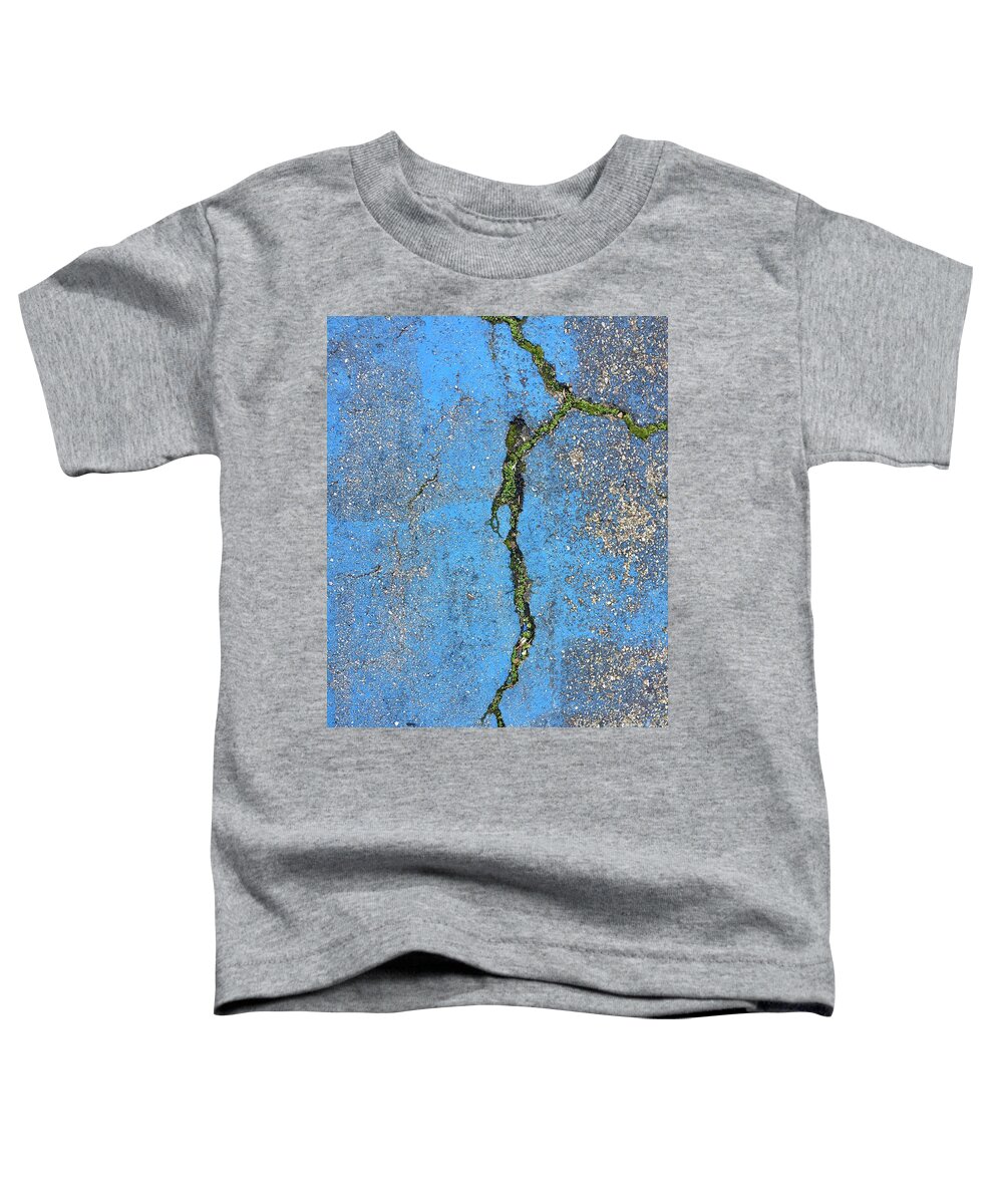 Blue. Abstract Toddler T-Shirt featuring the photograph Blue Series 1-2 #1 by J Doyne Miller