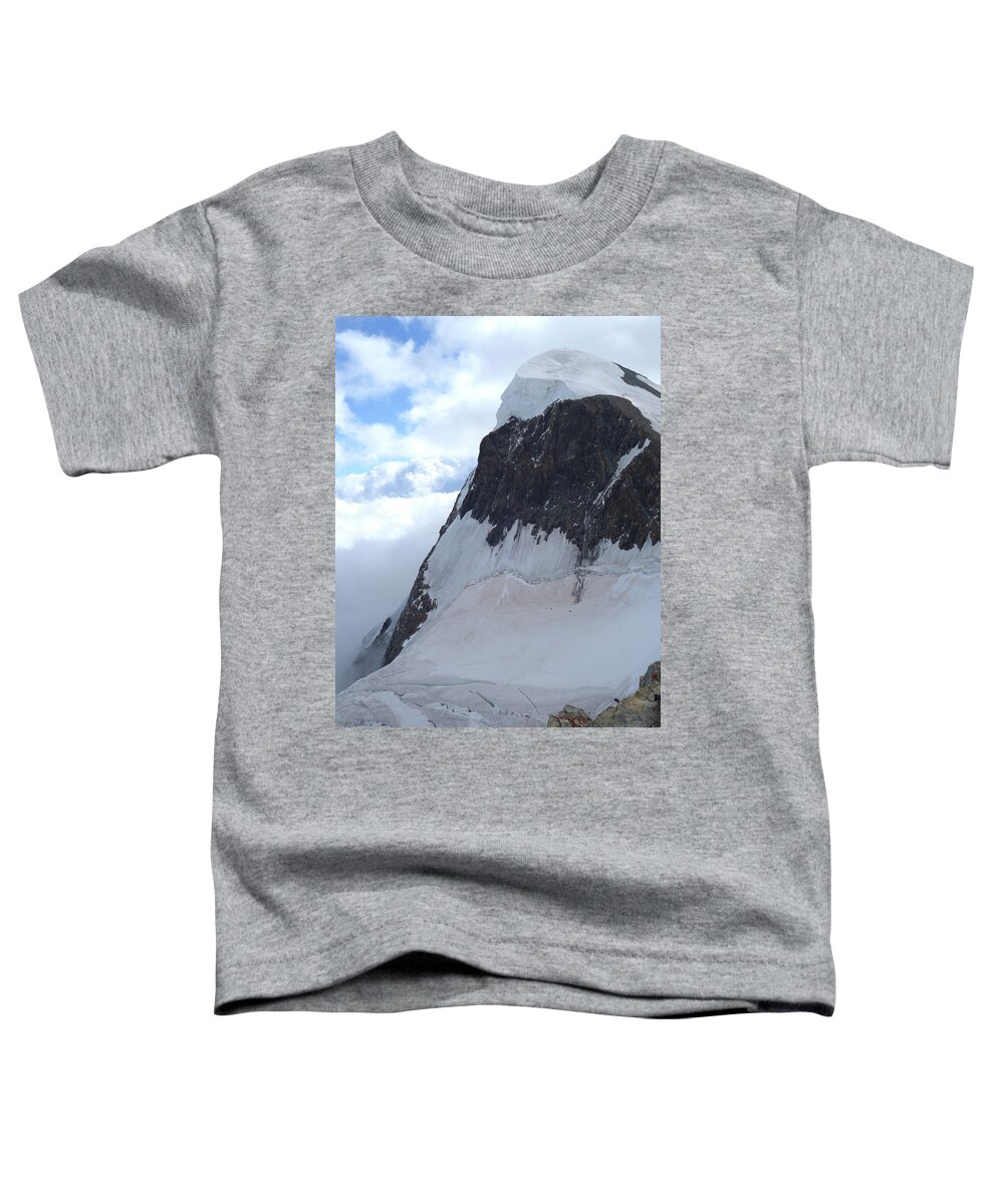 Mountains Switzerland Toddler T-Shirt featuring the photograph Breithorn #2 by Gregory Blank