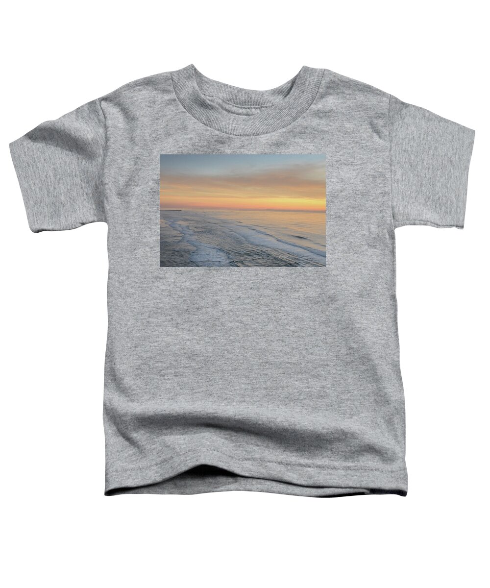 Color Toddler T-Shirt featuring the photograph Coastal Sunset by Jerry Cahill