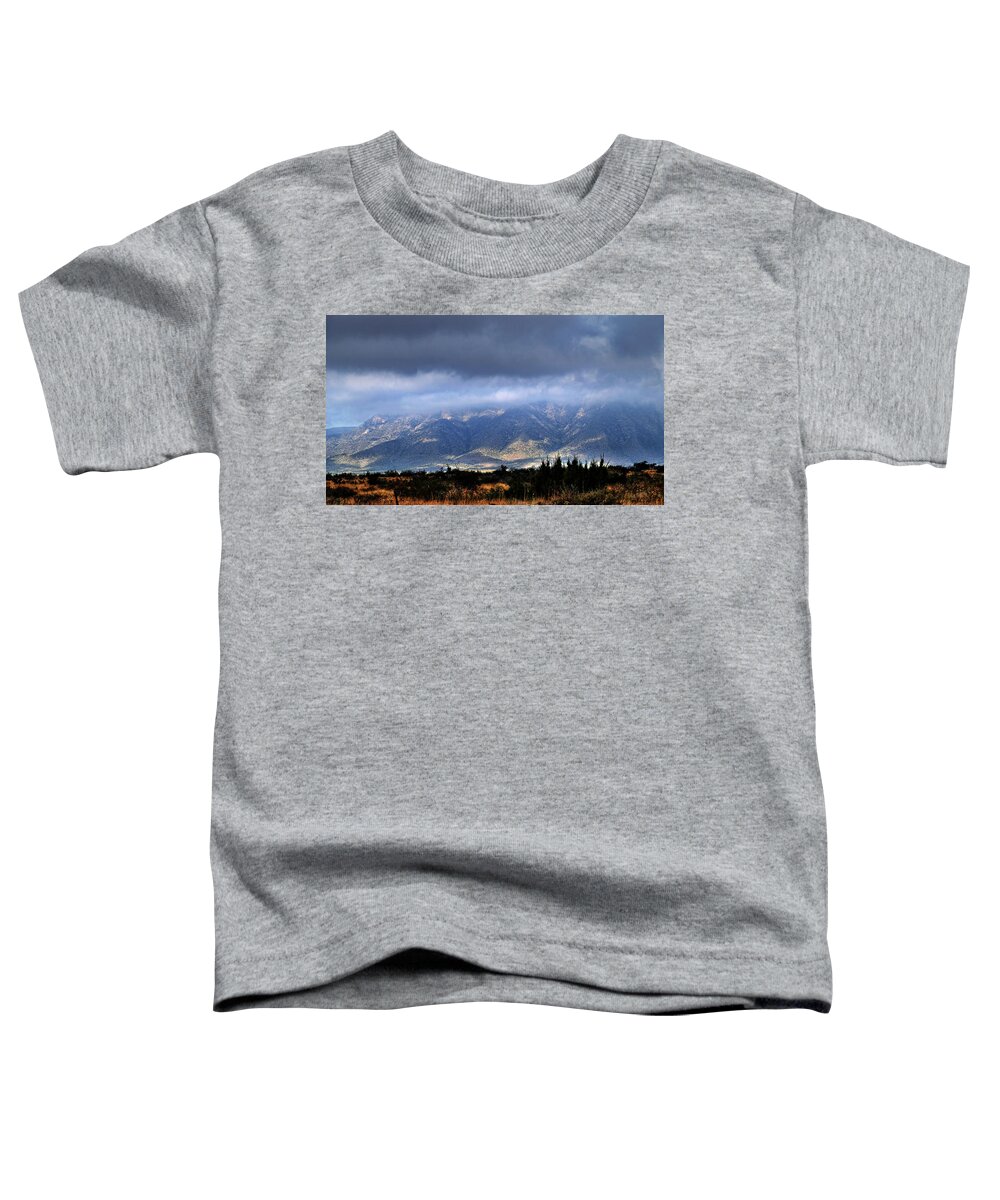 Ligiht Toddler T-Shirt featuring the photograph Guadalupe Mountains by George Taylor