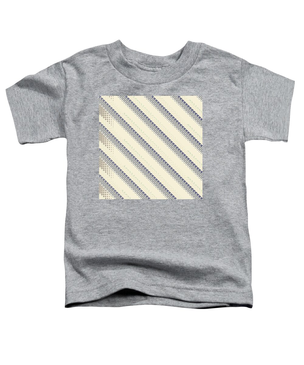 Abstract Toddler T-Shirt featuring the digital art Pattern 2 #1 by Marko Sabotin