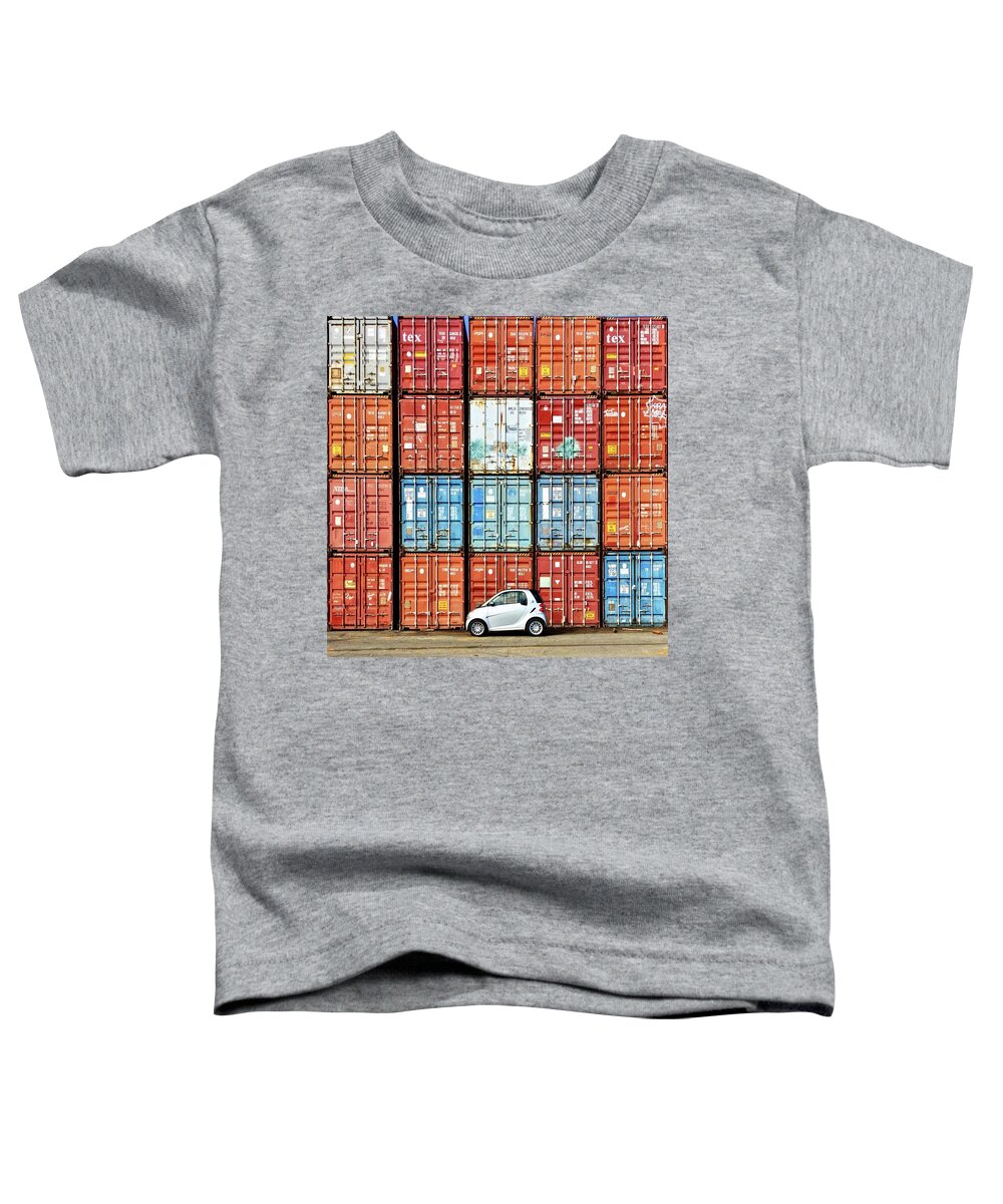  Toddler T-Shirt featuring the photograph SmartCar #1 by Julie Gebhardt