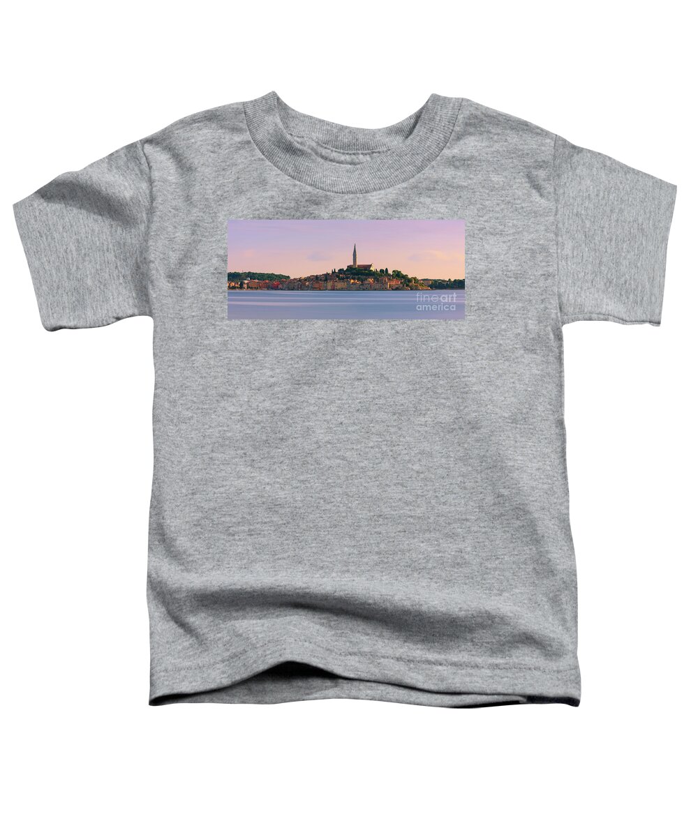 Rovinj Toddler T-Shirt featuring the photograph Rovinj is a city on the Istrian peninsula, Croatia #10 by Henk Meijer Photography