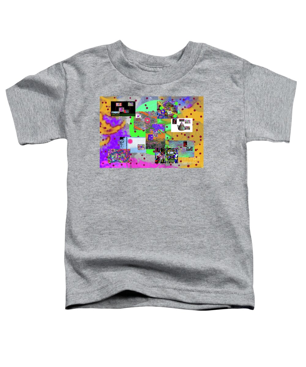 Walter Paul Bebirian: Volord Kingdom Art Collection Grand Gallery Toddler T-Shirt featuring the digital art 12-10-2019b by Walter Paul Bebirian