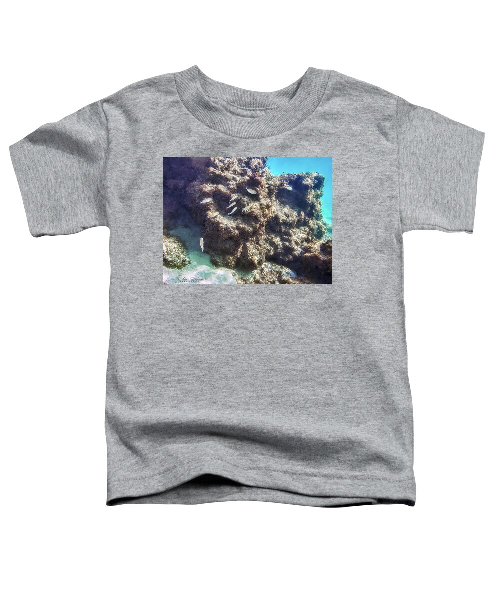 Fish Toddler T-Shirt featuring the photograph Underwater #2 by Meir Ezrachi
