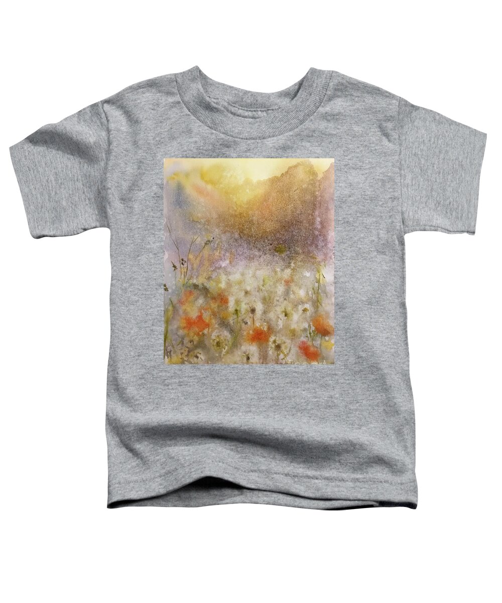 72020 Toddler T-Shirt featuring the painting 72020 by Han in Huang wong