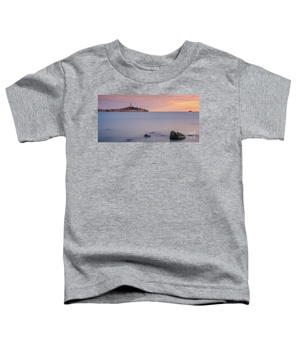 Rovinj Toddler T-Shirt featuring the photograph Rovinj is a city on the Istrian peninsula, Croatia #8 by Henk Meijer Photography