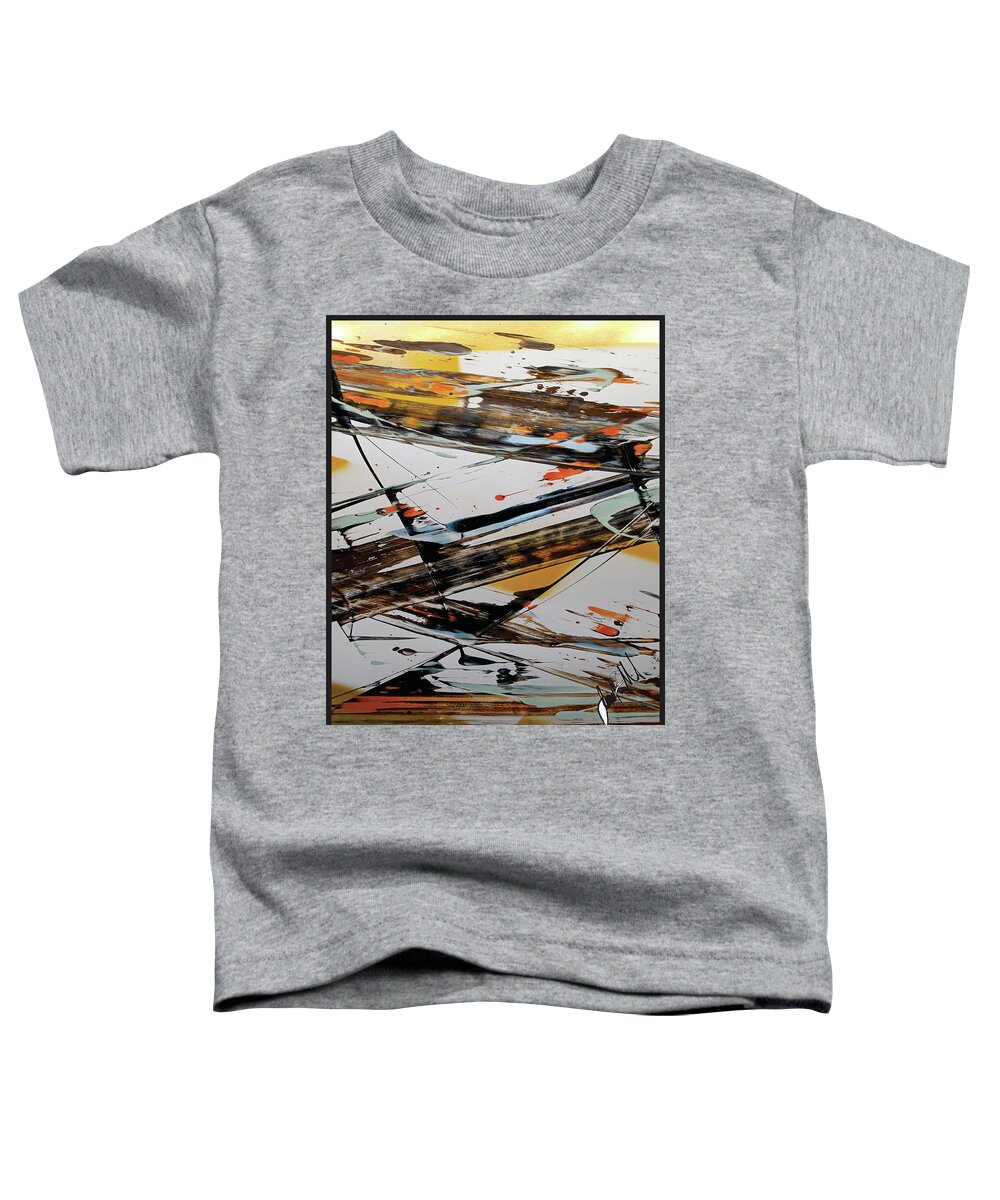  Toddler T-Shirt featuring the painting A Jazz Thang by Jimmy Williams