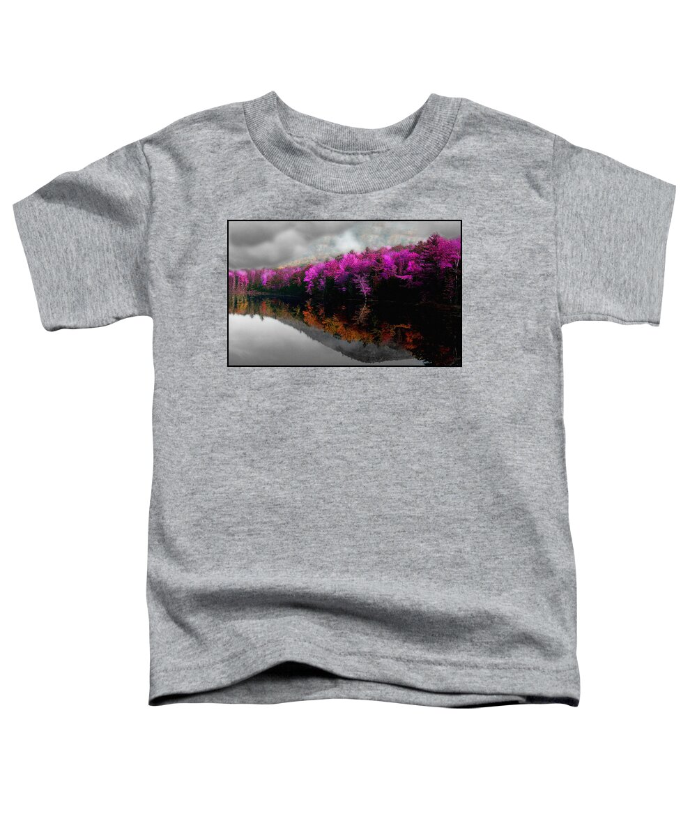 Pond Toddler T-Shirt featuring the photograph A Memory Inside a Dream by Wayne King