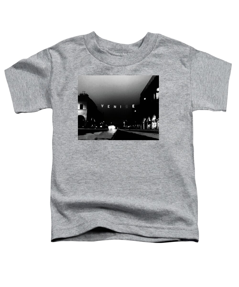 Nicholas Brendon Toddler T-Shirt featuring the photograph A Touch of Venice by Nicholas Brendon
