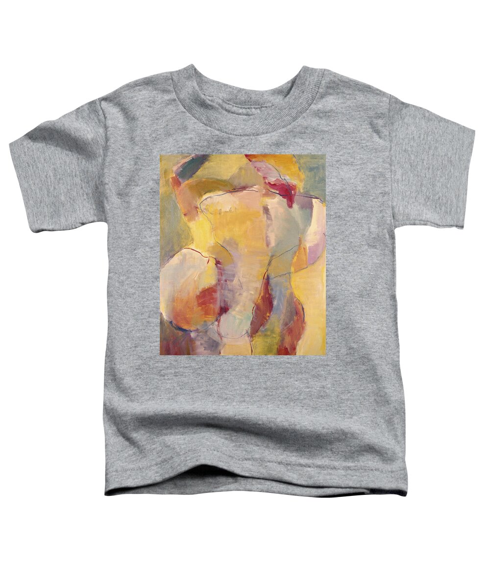 Abstract Toddler T-Shirt featuring the painting Abstract #6 by Diana Ong