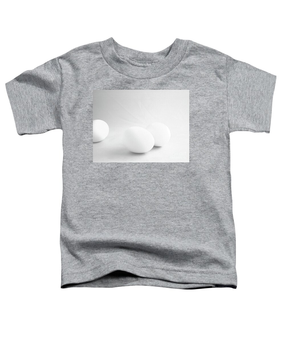 Eggs Toddler T-Shirt featuring the photograph Almost a Trio by Kae Cheatham