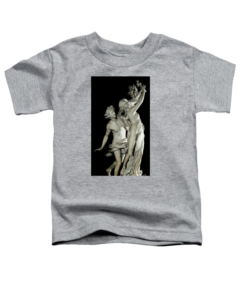 Apollo Toddler T-Shirt featuring the photograph Apollo With Daphne By Gian Lorenzo Bernini, Detail by Gian Lorenzo Bernini