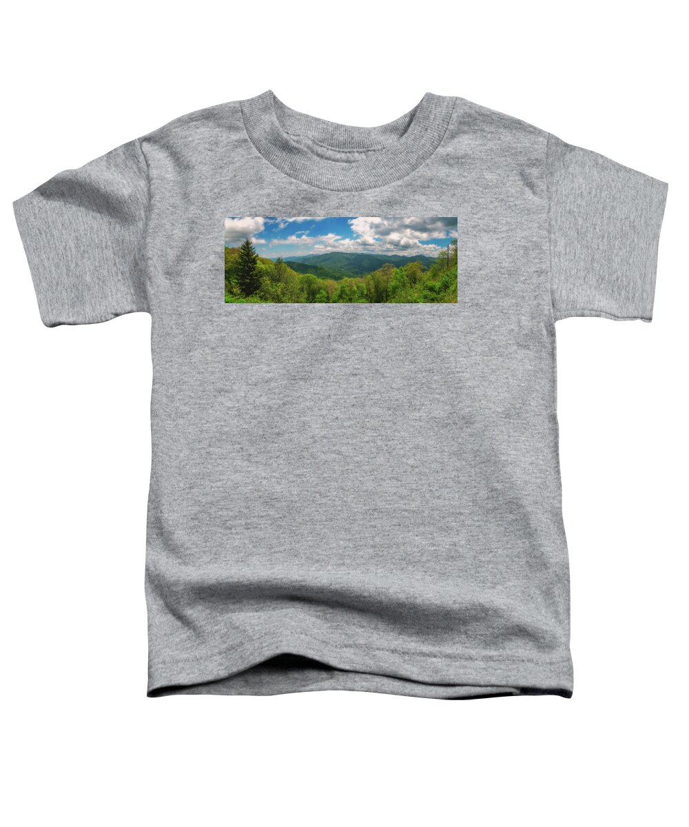 Blue Ridge Parkway Toddler T-Shirt featuring the photograph Appalachian Summer by Robert J Wagner