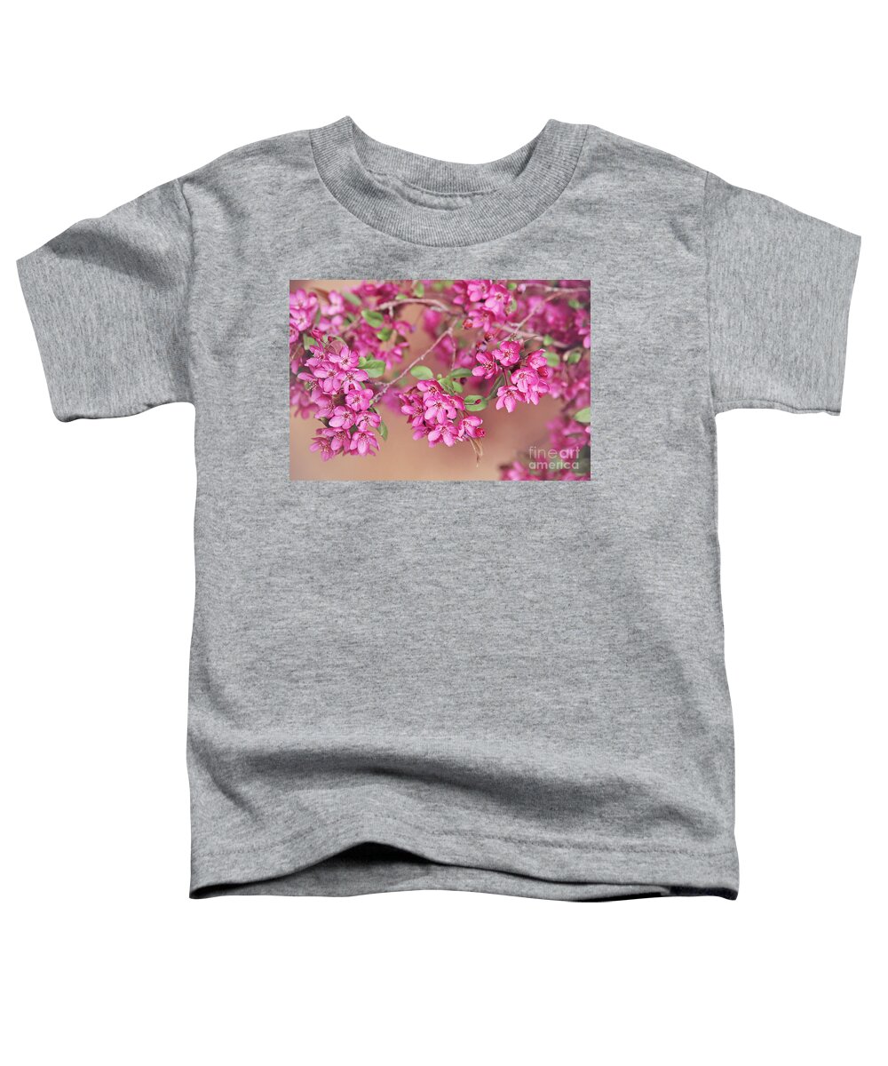 Flowers Toddler T-Shirt featuring the photograph April by Sylvia Cook