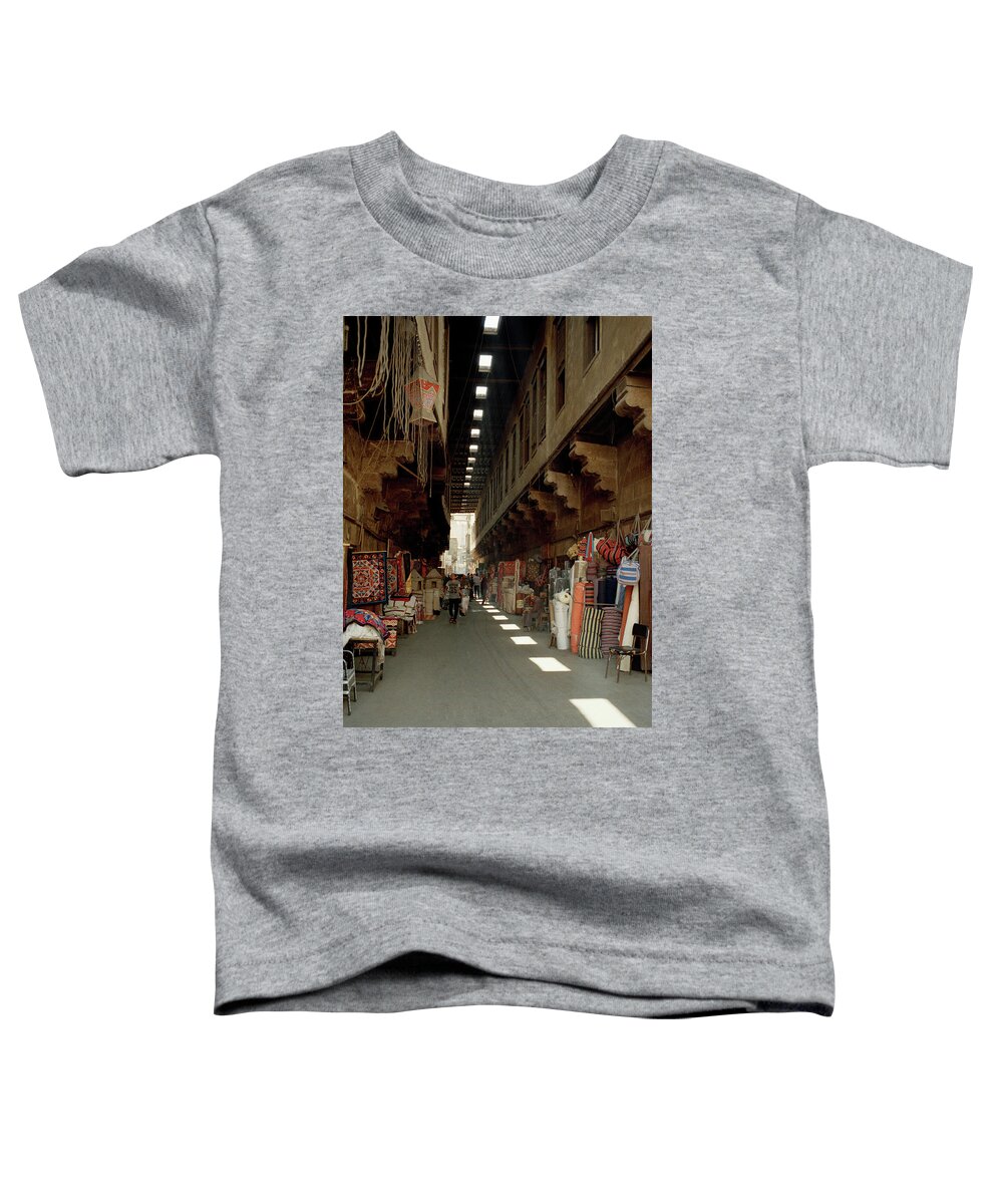 Islamic Cairo Toddler T-Shirt featuring the photograph Arcades Of Cairo by Shaun Higson