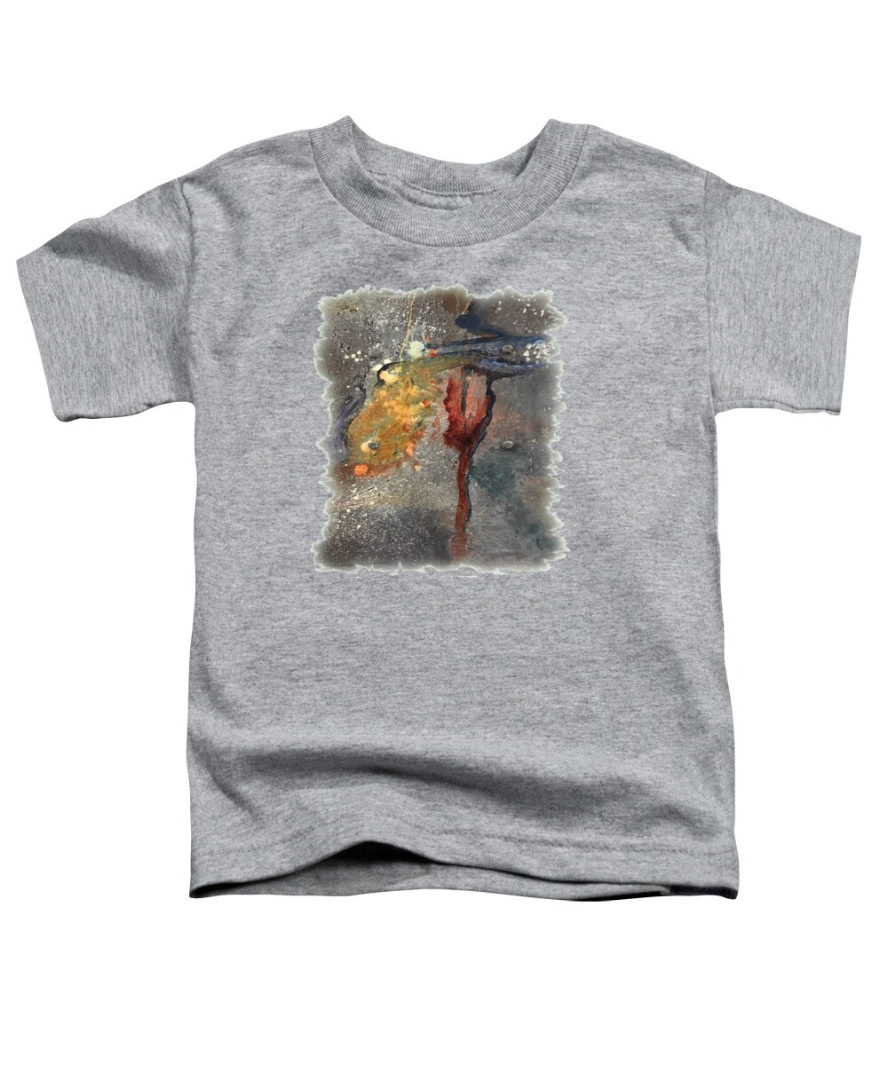Metal Toddler T-Shirt featuring the mixed media Metals Two by Doug Simpson