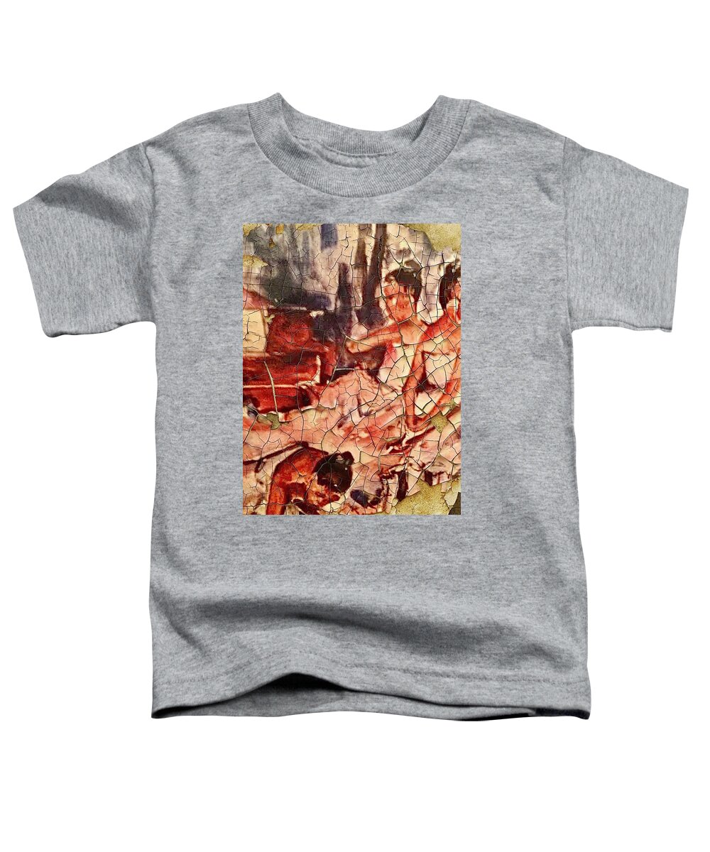  Toddler T-Shirt featuring the painting Ballerina 2.0 by Angie ONeal