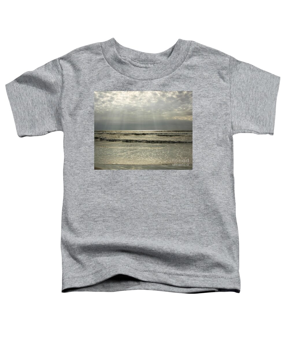 Sunlight Toddler T-Shirt featuring the photograph Beams of Wonder by Kimberly Furey