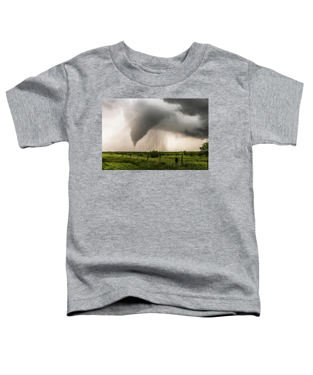 Tornado Toddler T-Shirt featuring the photograph Bee Stinger Tornado by Marcus Hustedde