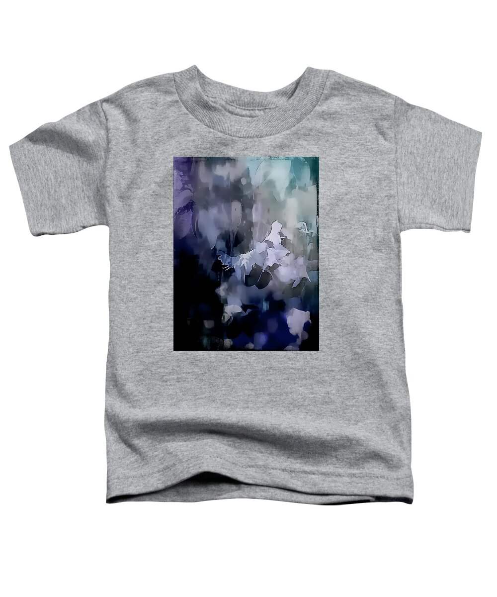  Toddler T-Shirt featuring the digital art Blue Bayou by Cindy Greenstein