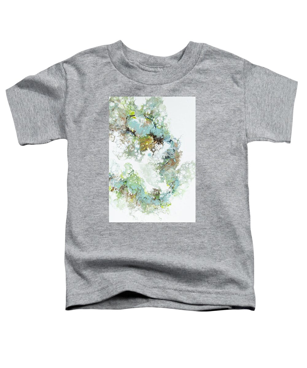Sea Life Toddler T-Shirt featuring the painting Blue Dragon 2 by Katrina Nixon