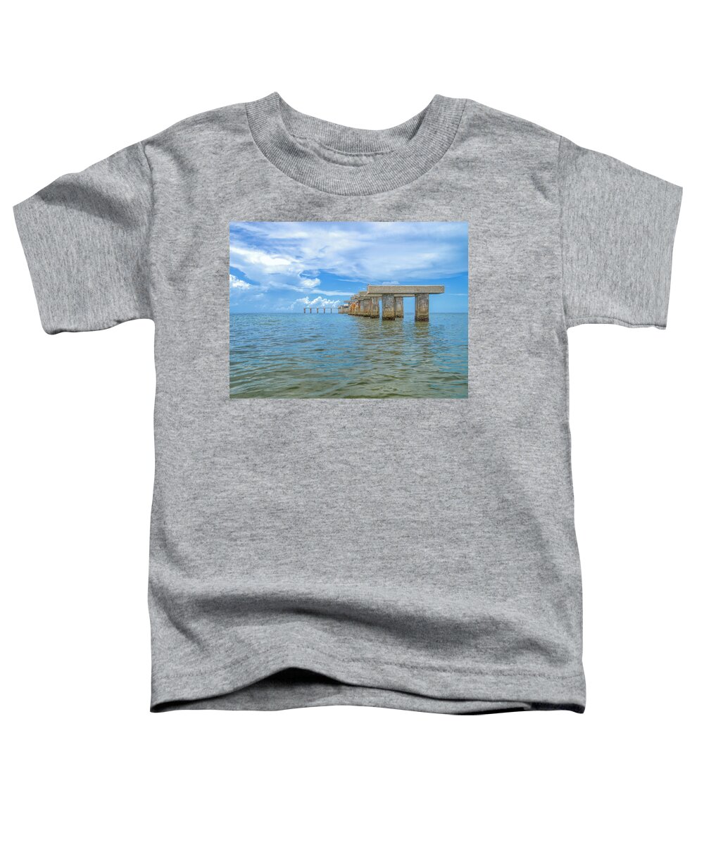 Boca Grande Toddler T-Shirt featuring the photograph Boca Grande Florida by Alison Belsan Horton