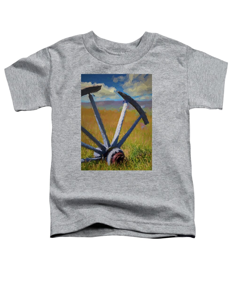 Bodie Toddler T-Shirt featuring the photograph Bodie Up Close II by Jon Glaser