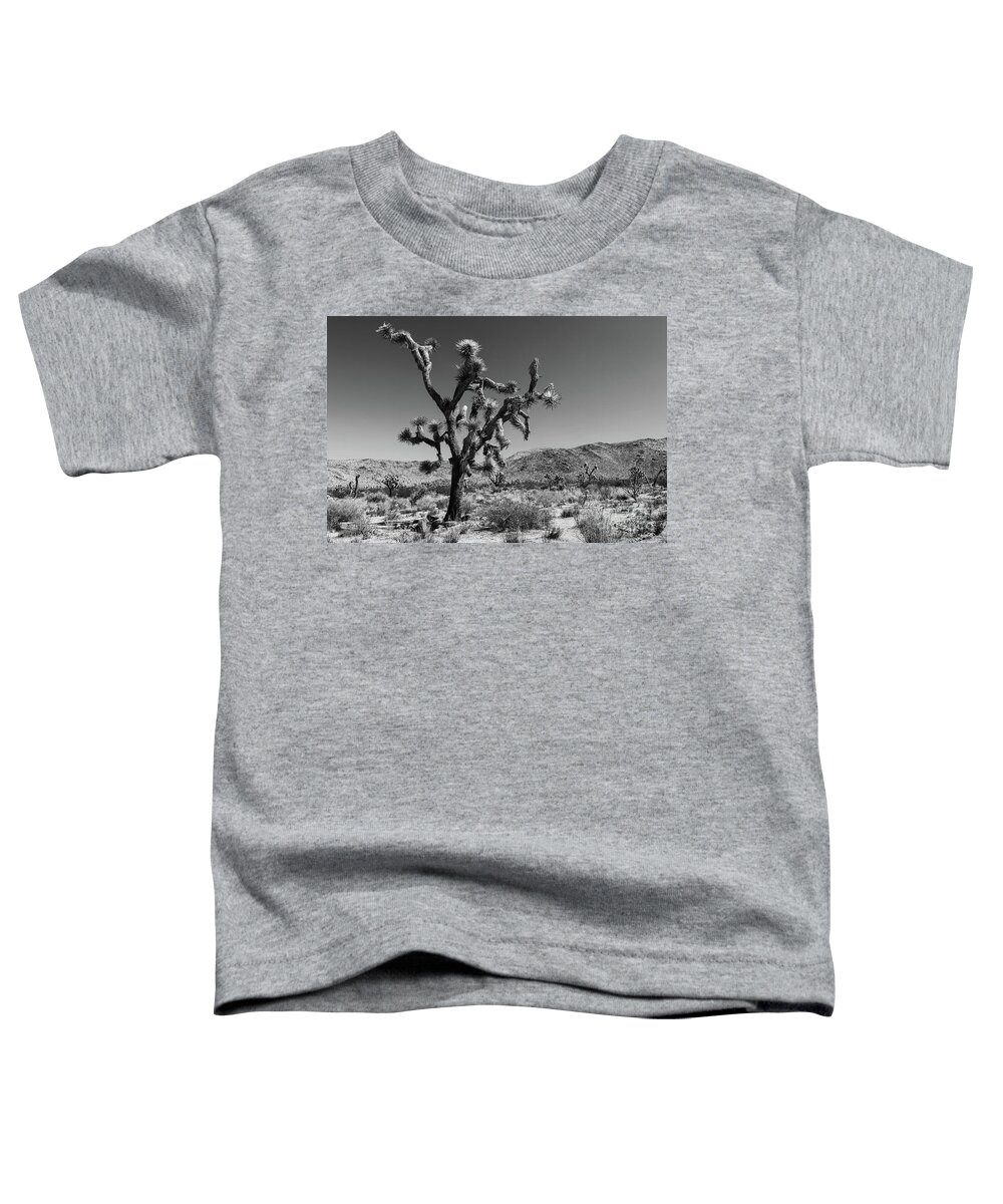 America Toddler T-Shirt featuring the photograph Bullet The Blue Sky - Joshua Tree N.P by Henk Meijer Photography
