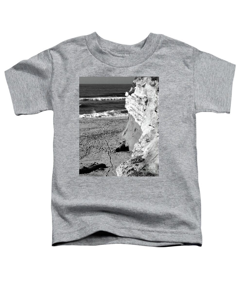California Toddler T-Shirt featuring the photograph California Cliffs by Kimberly Blom-Roemer