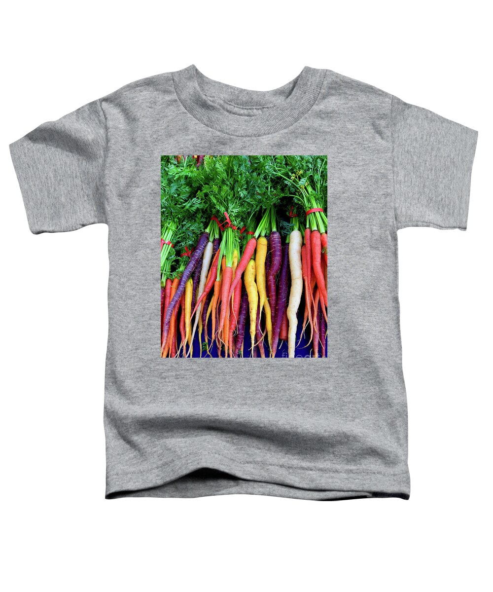 Carrot Toddler T-Shirt featuring the photograph Carrots by Doc Braham