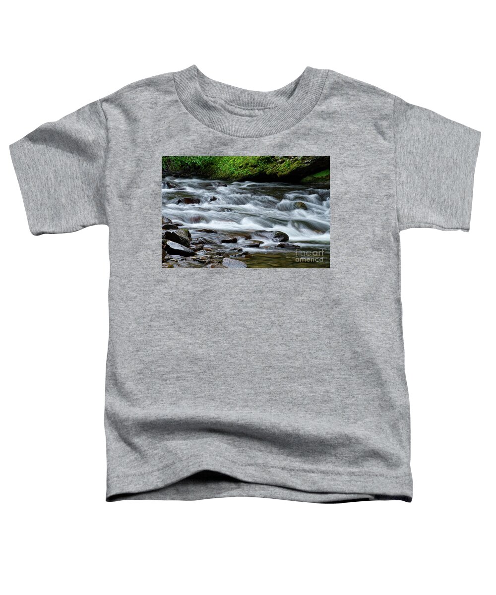 Cascades Toddler T-Shirt featuring the photograph Cascades On Little River 6 by Phil Perkins