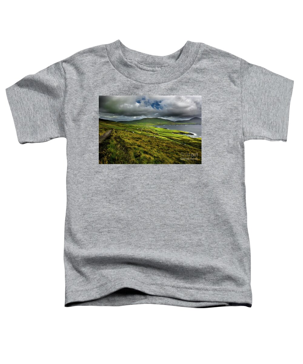 Ireland Toddler T-Shirt featuring the photograph Coastal Landscape of Ireland by Andreas Berthold