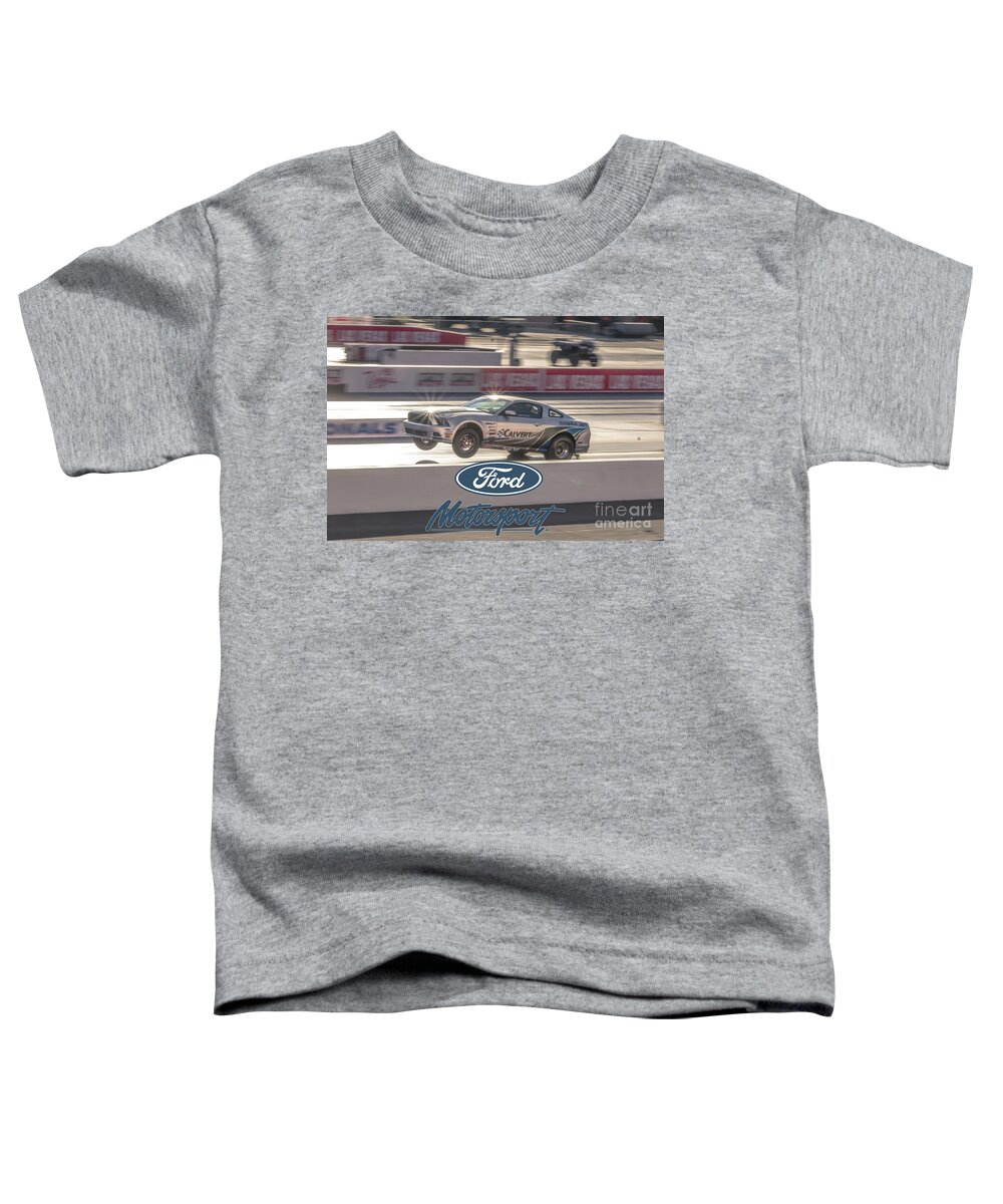 Ford Toddler T-Shirt featuring the photograph CobraJet Air by Darrell Foster