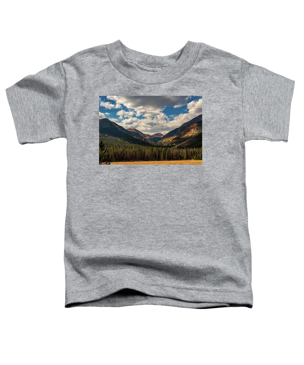 Nature Toddler T-Shirt featuring the photograph Colorado mountain by Nathan Wasylewski