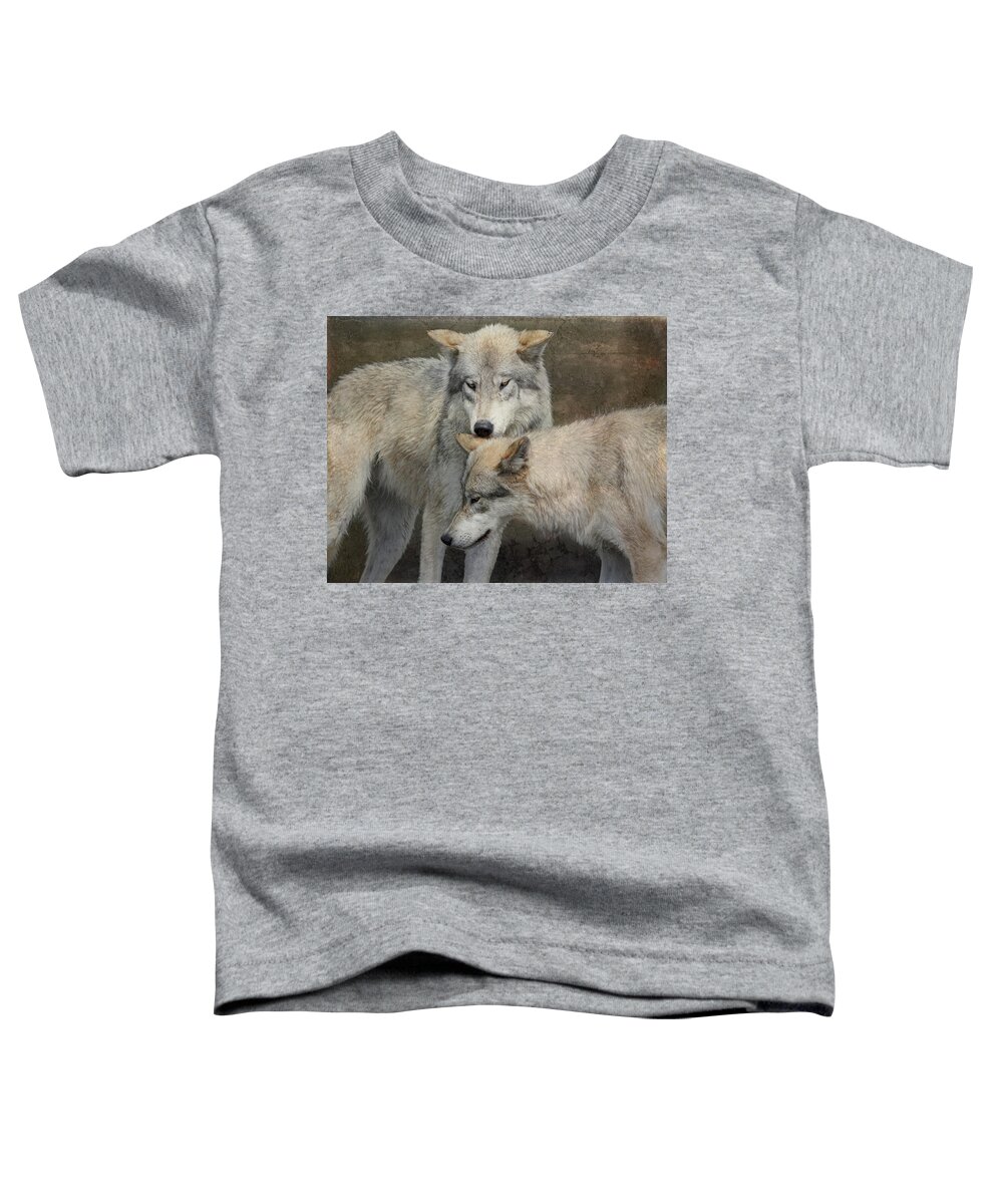 Fine Art Photography Toddler T-Shirt featuring the photograph Companions by Mary Hone