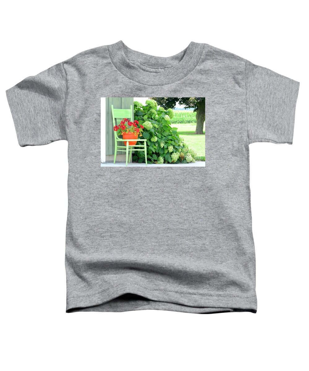 Country Life Living Toddler T-Shirt featuring the photograph Country life by Action