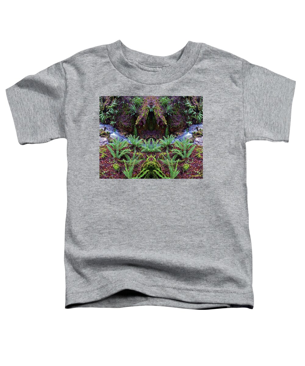 Nature Art Toddler T-Shirt featuring the photograph Creek Haven by Ben Upham III