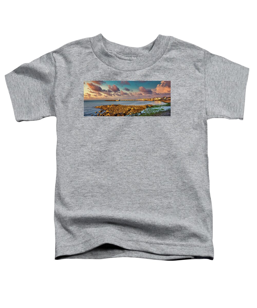 Andbc Toddler T-Shirt featuring the photograph Donaghadee Evening by Martyn Boyd