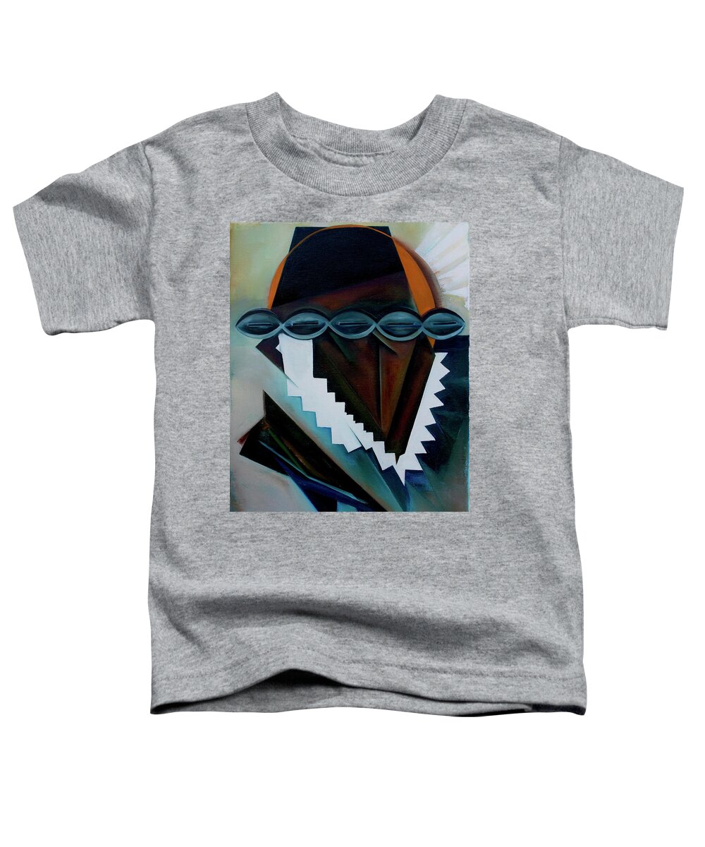 Jazz Toddler T-Shirt featuring the painting Eastern Horizon / Revisit The Son by Martel Chapman