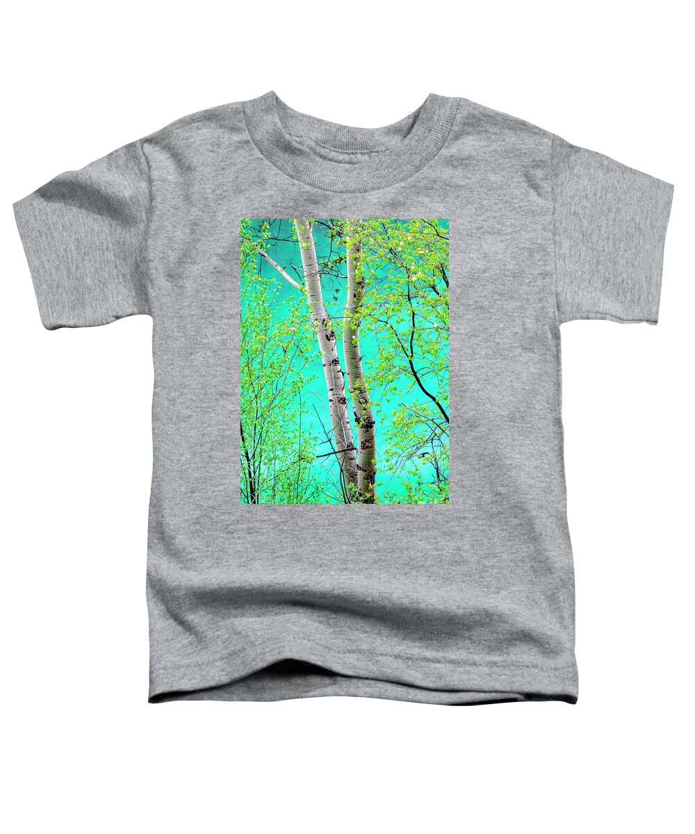 Emerald Lake Toddler T-Shirt featuring the photograph Emerald lake by Michael Wheatley