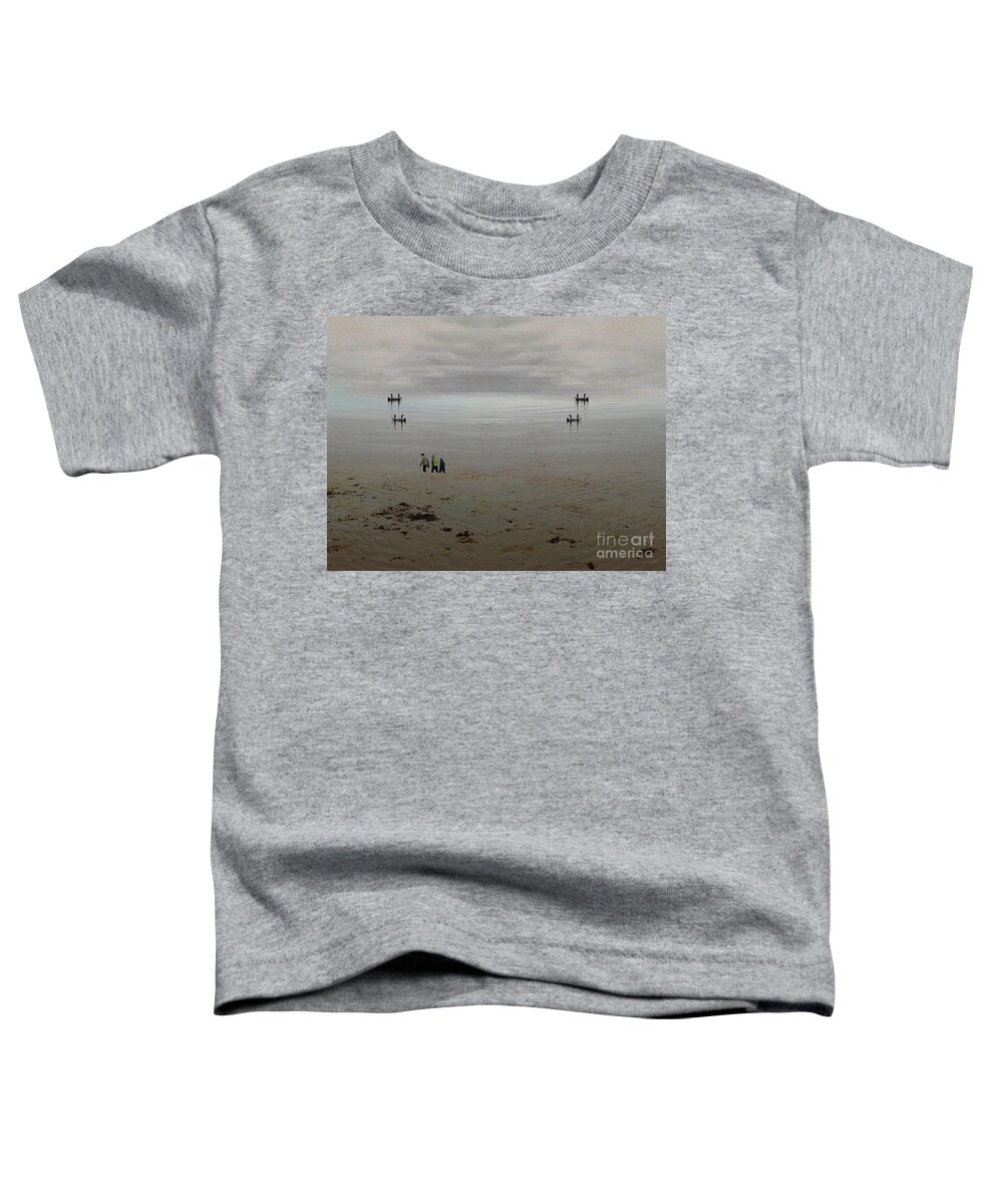 Experimental Photography Toddler T-Shirt featuring the photograph Endless Mist by Alexandra Vusir