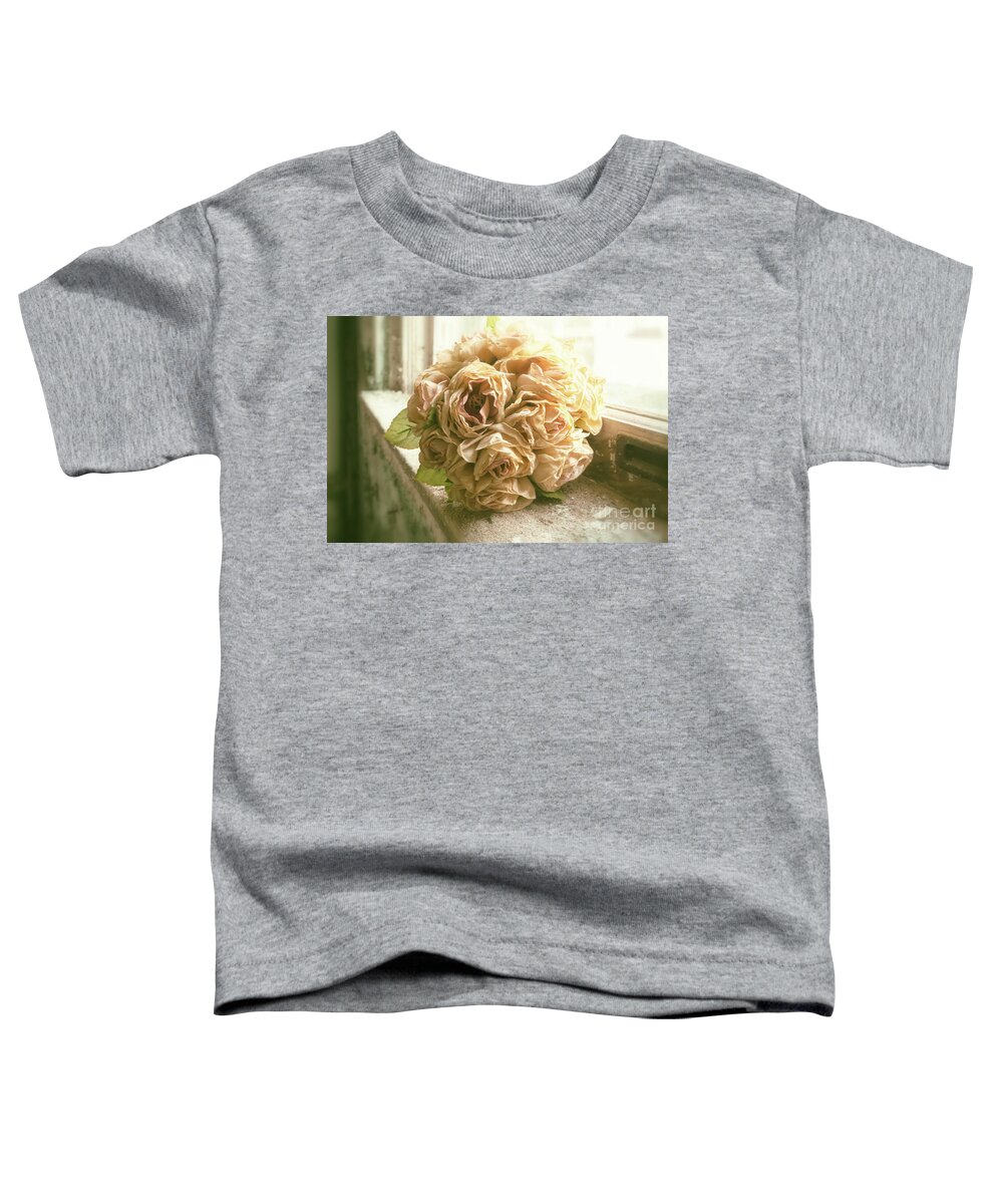 Faded Toddler T-Shirt featuring the photograph Faded Dreams by Debra Fedchin