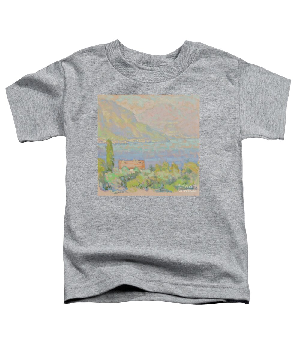 Fresia Toddler T-Shirt featuring the painting Fall Sonata by Jerry Fresia