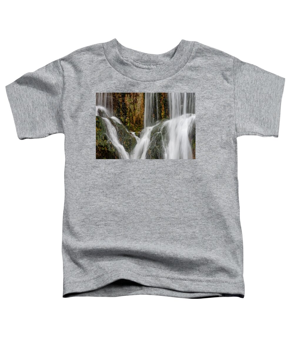 Waterfall Toddler T-Shirt featuring the photograph Falling Waters by Bonny Puckett