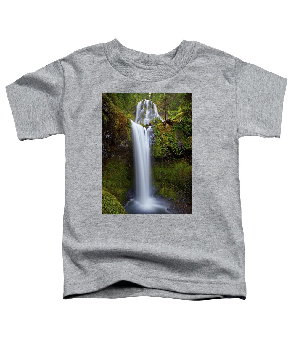 Washington Toddler T-Shirt featuring the photograph Falls Creek Falls by Darren White