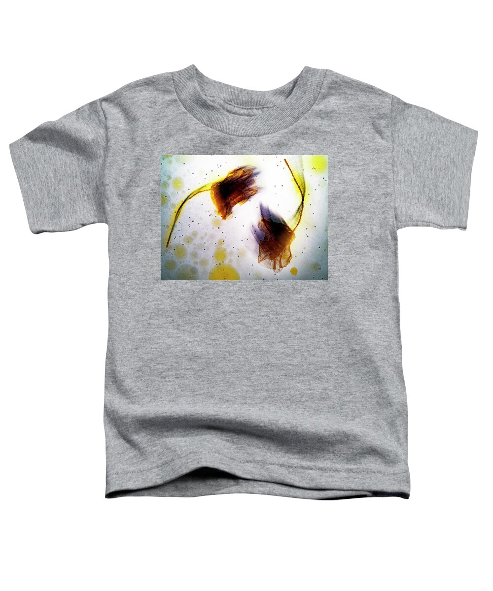 Poppy Toddler T-Shirt featuring the photograph Floating dancers by Al Fio Bonina