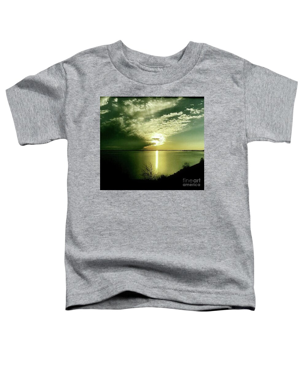 Kiawah Toddler T-Shirt featuring the photograph Follow Me by Catherine Wilson