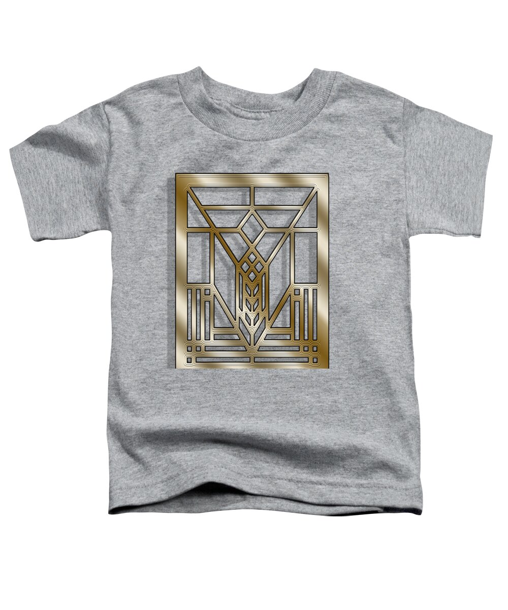 Staley Toddler T-Shirt featuring the digital art Frank Lloyd Wright 1V Transparent by Chuck Staley